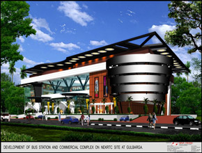 Perspective view of NEKRTC